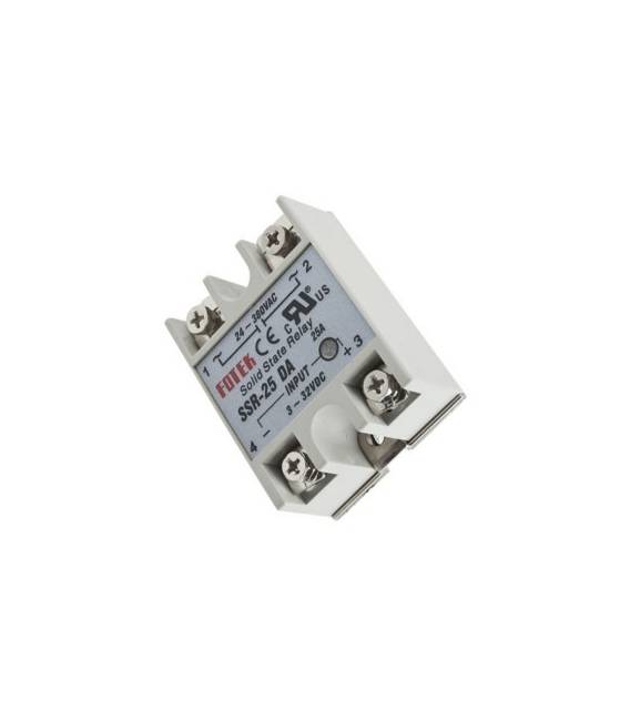 stato solido Relè SSR-25DA 25A /250V 3-32VDC 250V 60*45*23mm