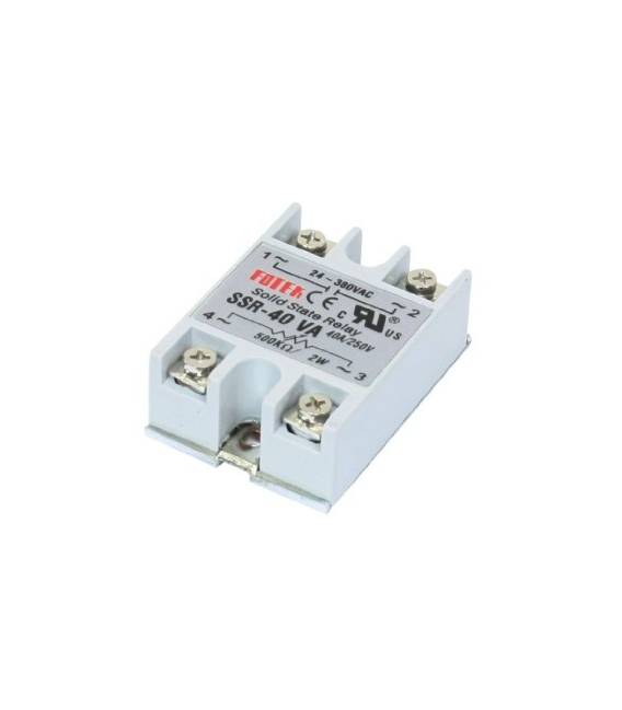 SSR-40VA 40A Metal Base Resistenze Regolatore stato solido Relè 500 Kohm