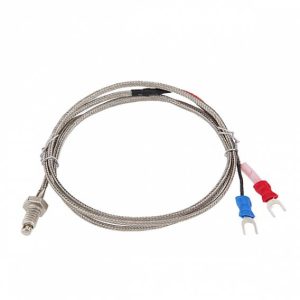 Termocoppia Sensore temperatura Tipo K Vite M6 Cavo 1MT