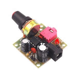 Scheda mini amplificatore LM386 / Altoparlante da 0,5 W-10 W / Alimentatore CC 3-12 V