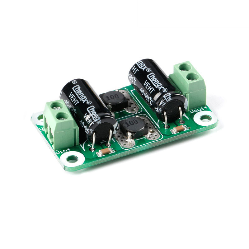 Scheda filtro di alimentazione CC 0-50 V 2 A Amplificatore di potenza in classe D Scheda di soppressione delle interferenze per auto EMI industriale