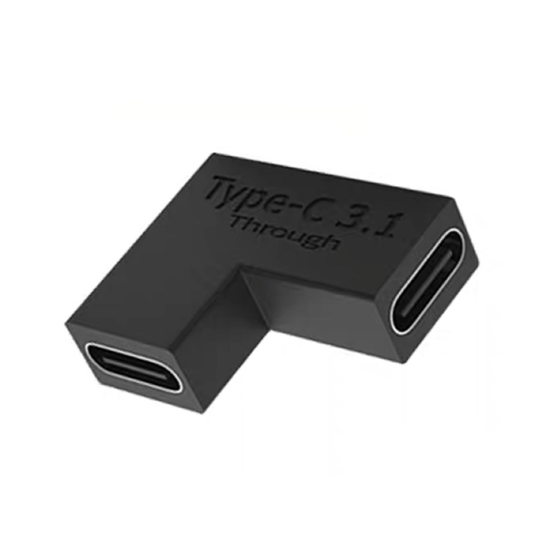 Tipo C USB da femmina a femmina/tipo L con piega laterale