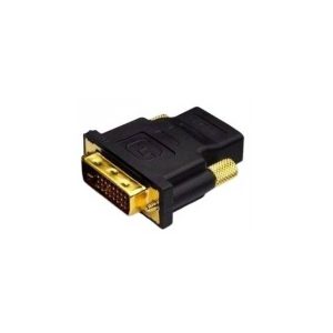 Adattatore Convertitore da DVI-D Maschio a HDMI Femmina Placcato Oro