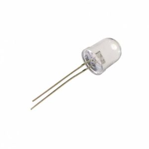 5 Pezzi F10 Diodi LED Blu 10mm Lente trasparente