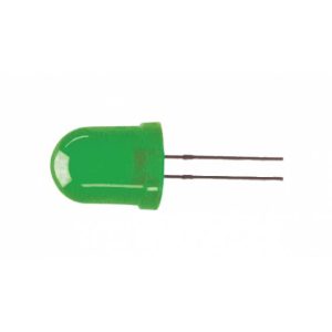 5 Pezzi F10 Diodi LED Verde 10mm