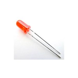 15 Pezzi Diodi Led Rosso 3mm F3