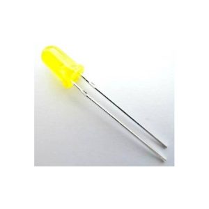 15 Pezzi Diodi Led Giallo 3mm F3