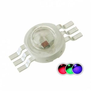 Chip Led 3W RGB 6 Pins Alta Luminosità