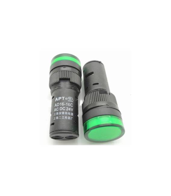 Verde 11MM LAY37 a 11 m (PBC) Y090LAY7-11 ma 11 m spinta a fungo bottone Pulsante