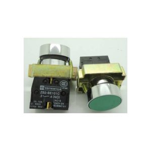 Verde normalmente aperto XB2 - BA31C / bottone piatto - ZB2 - BE101C