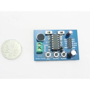 Modulo registrazione suono voce ISD1820 Riproduzione Suono (microfono integrato) Vwersione con PCB Blu