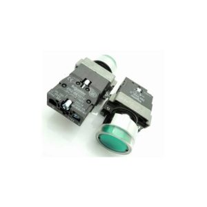 Green ZB2) sets - BW3361C Cinghiatype high quality lampbottone bottone Pulsante knob 24VOLT DC - GREEN / NO