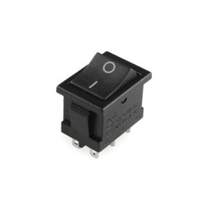 T85 KCD1-B3 202 AC 6A 220V Mini Switch da pannello 6pin 0/1 DPDT