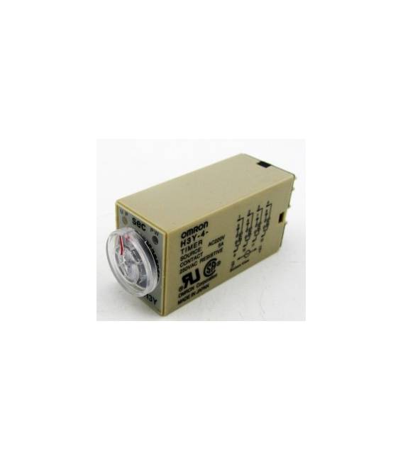 H3Y-4 24VDC 5A 250VAC Timer 10S OMRON super time Relè
