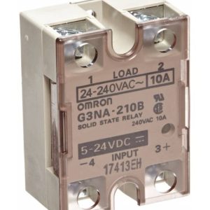 Omron G3NA-210B-DC5-24 stato solido Relè, funzione Zero Cross, indicatore giallo, isolamento accoppiatore fototriac, 10 A nomina