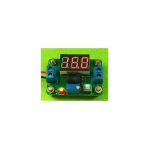 Modulo Regolatore DC-DC con voltmetro a 4.5-24V LM2596 Step-Down Riduttore di Tensione