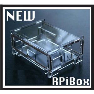 Case Trasparente in Plexiglass per Raspberry PI