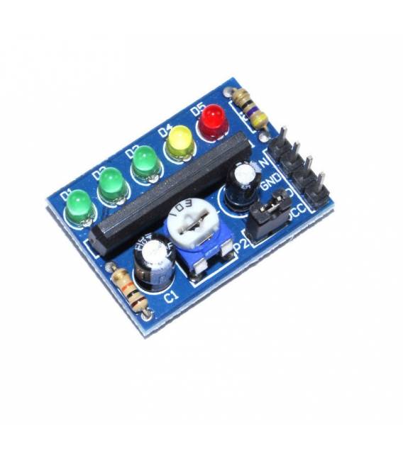 Modulo KA2284 indicatore di livello segnale audio batteria AC o DC VU Meter a Led