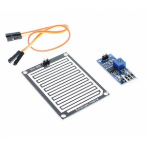 Modulo Sensore di Pioggia Kit con Cavi Sensore Livello Acqua per Arduino