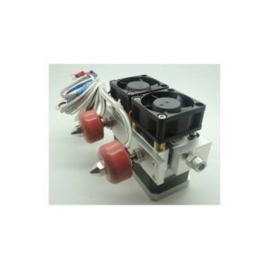 Kit Estrusore Dual-Head 0.4mm per Stampante 3D – Doppio Ugello per Stampa Bicolore