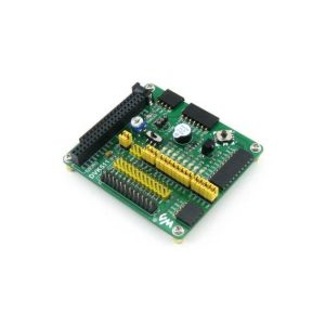 Scheda di espansione / valutazione Raspberry Pi con I2C SPI 8IO UART LCD Interfaccia + joystick + 8 led - DVK511