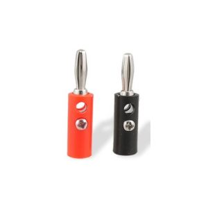 2 pezzi Audio Banana Speaker Plug 4MM