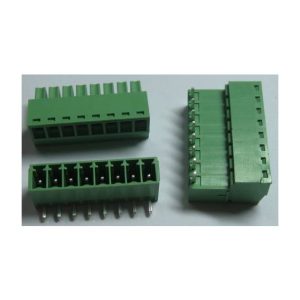 Morsettiera Elettrica a vite Connettore a spina con angolo Passo 3,5 / 3,81 mm Angolo 8 Pin