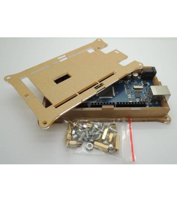 Case contenitore Trasparente Custodia Box Acrilico per Scheda Arduino Mega R3