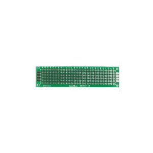 2 Pezzi Basetta Millefori Doppia Faccia Mis. 2 * 8 CM Vetronite FR4 PCB Prototipazione