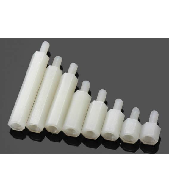 10 Pezzi Distanziali M3*26+7
