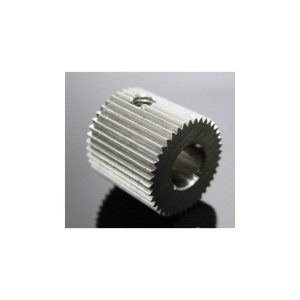 Diametro esterno: 12mm Foro: 8mm 40 denti MK7 / MK8 Ingranaggio di alimentazione del filo in acciaio inossidabile per Stampante