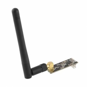 Modulo Wireless 2.4GHz NRF24L01 + PA + LNA con SMA Antenna MCU lunga distanza 1100 metri