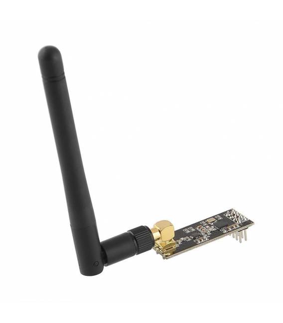 Modulo Wireless 2.4GHz NRF24L01 + PA + LNA con SMA Antenna MCU lunga distanza 1100 metri