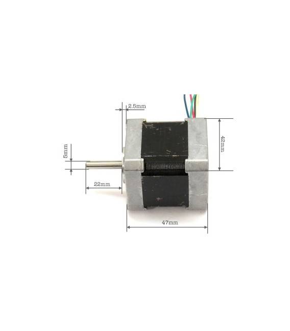 PX245M-01M 42 stepper Motore 1.2A macchina per incisione fai-da-te stampante 3D bifase a 4 fili a 6 fili