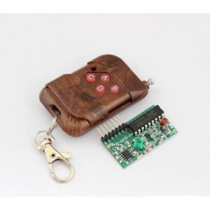 Modulo Wireless 2262/2272 Controllo Remoto Kit Trasmettitore in RF con Telecomando 4 Tasti