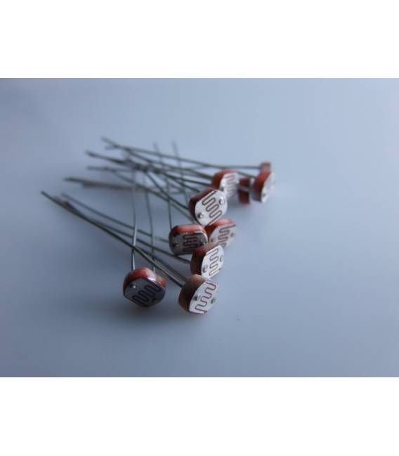 20 Pezzi LDR Fotoresistenza 1k GL5528 arduino compatibile