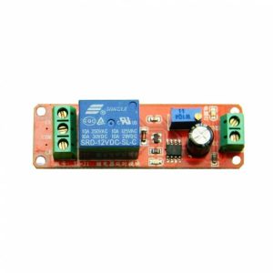 NE555 DC 12V Modulo Temporizzatore con Relè Regolabile da 0 a 10 secondi