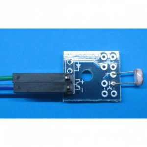 Sensore Fotoresistenza LDR fotosensore con piccolo PCB e cavi dupont 20cm