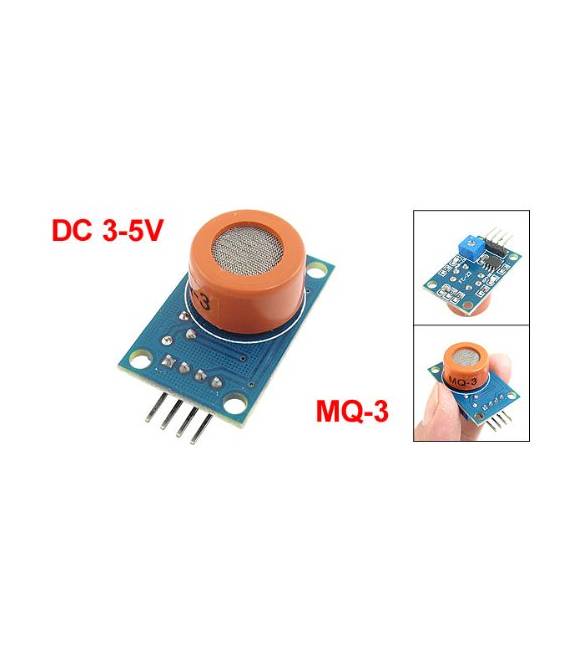 MQ-3 Modulo Sensore alcohol rilevamento GAS Benzina con trigger digitale Arduino