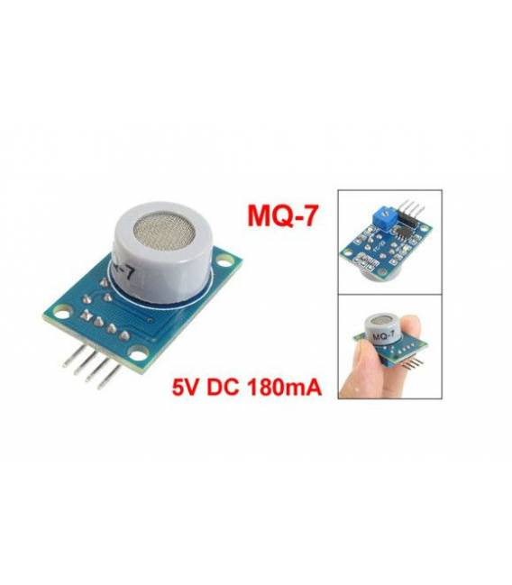 MQ-7 Sensore monossido di cabonio CO con trigger digitale Modulo 5V Arduino
