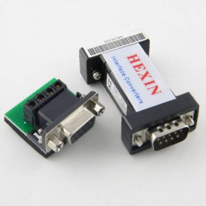 Convertitore Bidirezionale RS232 RS485 con Adattatore 4 pin