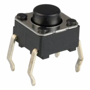 12 Pezzi Pulsante di tipo tact da circuito stampato 6*6*6mm Momentary SPST compatible con Arduino