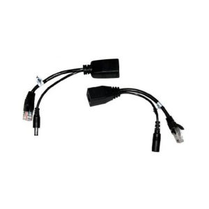 Kit Splitter Passivo PoE RJ45 Iniettore Adattatore Power over Ethernet
