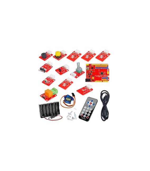 H028 Kit moduli e sensori per Arduino con telecomando infrarossi + Scheda UNO R3