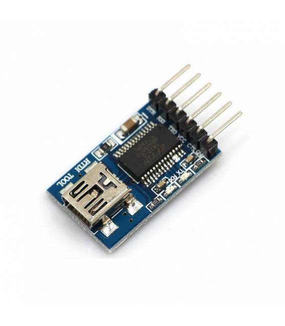 Convertitore da USB a TTL supporta 3.3V e 5V chip FT232RL per Arduino FTDI MWC debugger
