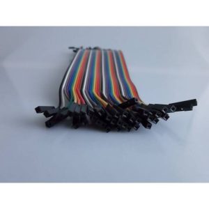 40 Cavi Jumper 20cm Femmina-Femmina per Arduino
