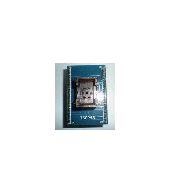 Convertitore Adattatore da TSOP48 a DIp48 Mis. spaziatura 0.5mm