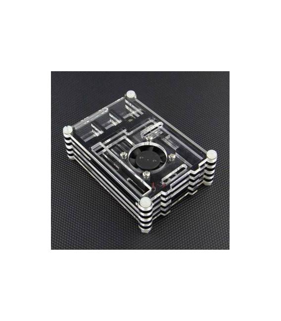 Case Multistrato con Ventola per Raspberry PI 2 / PI 3