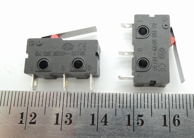 2 Pezzi 5A 125 250V-10T85 Pulsante