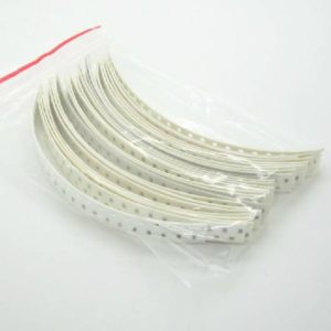 Kit resistori 0603, 0R-2.4K, 50 pezzi da 50 tipi: 130? , 150?, 160?, 180? , 200?, 220?, 240? , 270?, 300?, 330? , 360?, 1? , 390